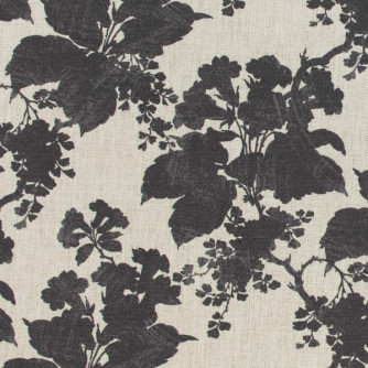Bayland Ebony by Mitchell Designer Fabric #2104 92% Polyester,8% Linen China </p><p>Repeat: Horizontal: 26.5 and Vertical: 13.5 54 - Swanky Fabrics -