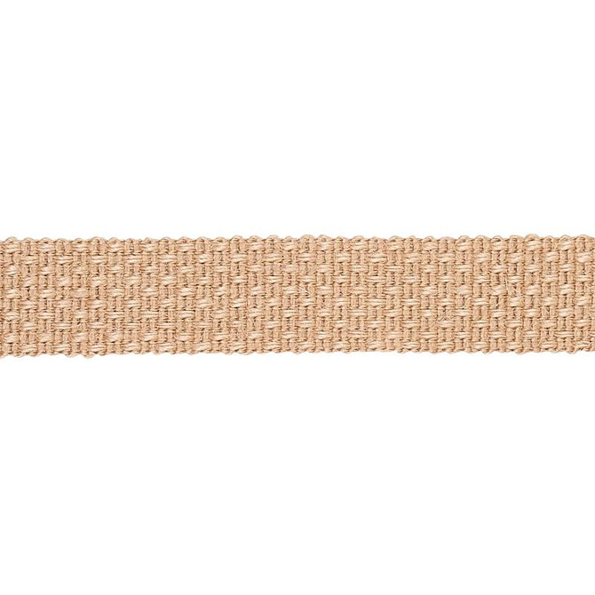 Duval Jute Tape Natural 80071 by Schumacher Designer Trim Copacabana - Swanky Fabrics -