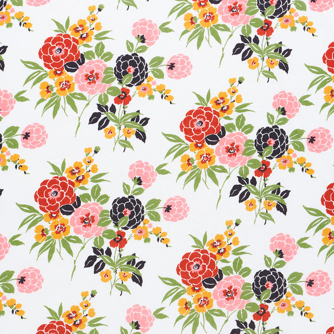 Valentina Floral Multicolor 180022 by Schumacher Fabric Schumacher Fabric Valentina Floral Multicolor 180022Fabric LINEN 100% </p><p>Repeat: H: HORZ. 13 1/2" (34CM), V: VERT. 13 1/2" (34CM) 54" (137CM) - Fabric Carolina -