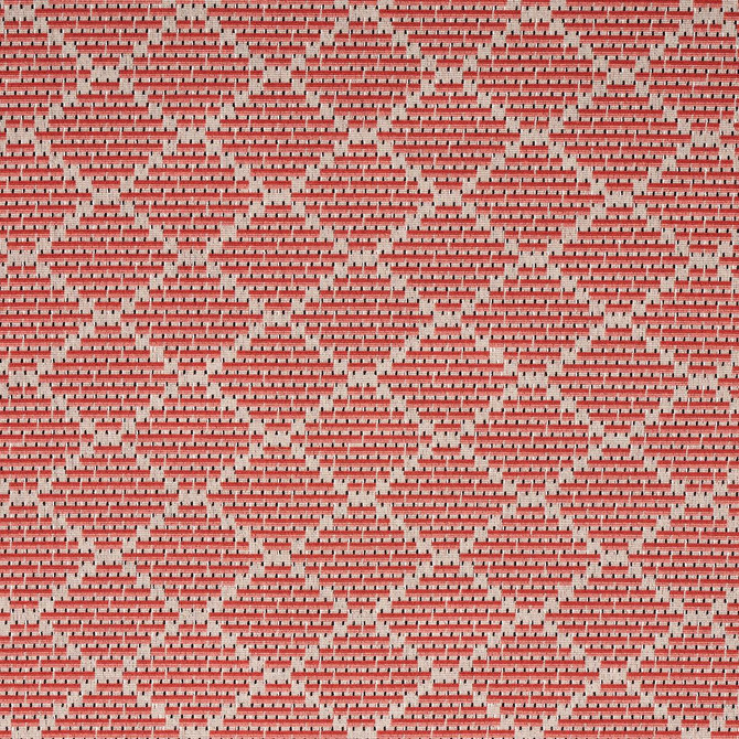 Berg Pingl Coral 80992 by Schumacher Designer Fabric Stephanie Seal Brown 13.38" - Swanky Fabrics -