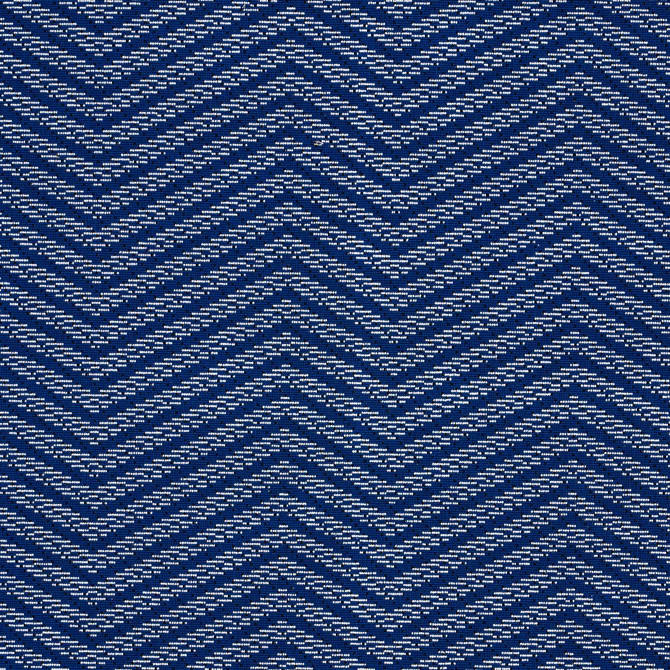Sparre Pingl Cobalt 80981 by Schumacher Designer Fabric Stephanie Seal Brown 26.75" - Swanky Fabrics -