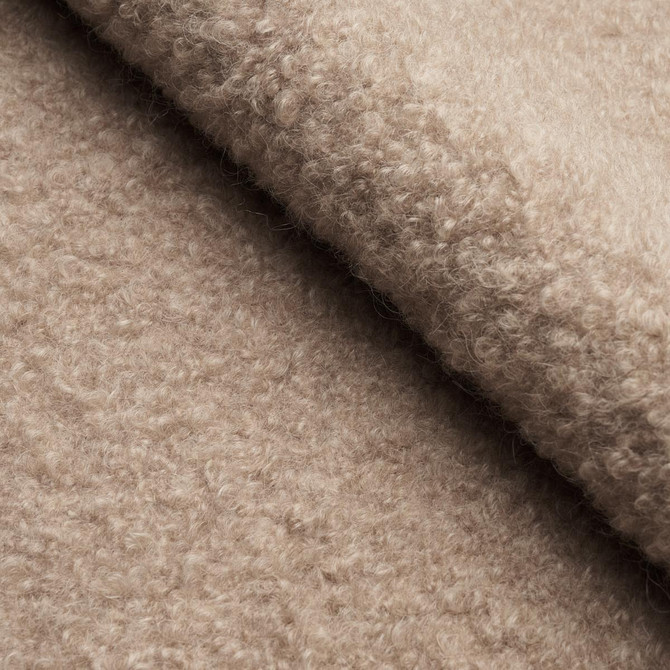 Teddy Wool Boucl Fawn 82062 by Schumacher Designer Fabric Patterson Flynn - Swanky Fabrics -