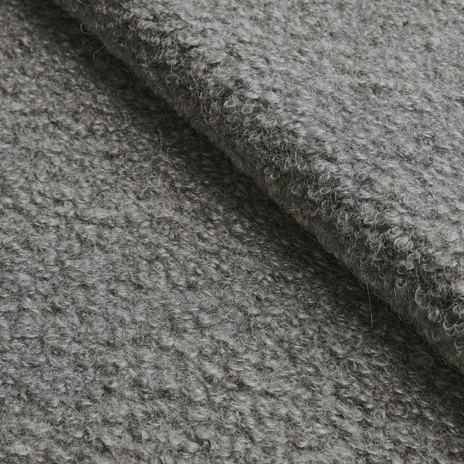 Teddy Wool Boucl Grey 82061 by Schumacher Designer Fabric Patterson Flynn - Swanky Fabrics -