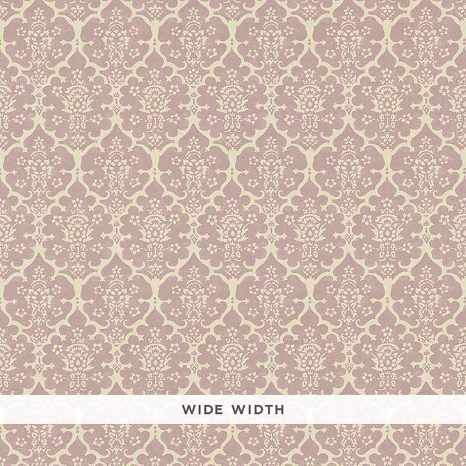 Burley Lilac 5008030 by Schumacher Designer Wallpaper Veere Grenney 2.5" - Swanky Fabrics -