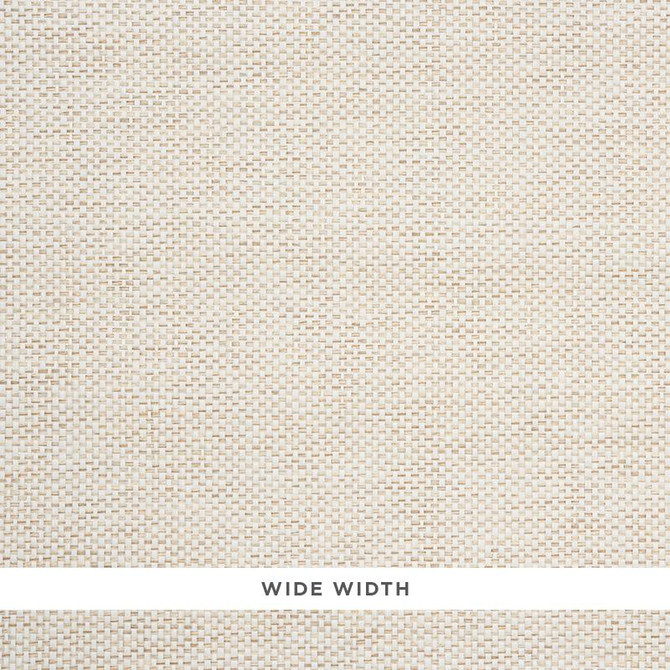 Tonal Paperweave Ivory 5010290 by Schumacher Designer Wallpaper Down To Earth Textured Wallcovering - Swanky Fabrics -