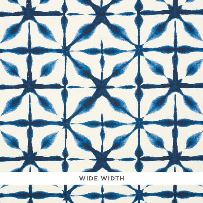 Andromeda Blue 5010570 by Schumacher Designer Wallpaper Signature Schumacher 18.0" - Swanky Fabrics -