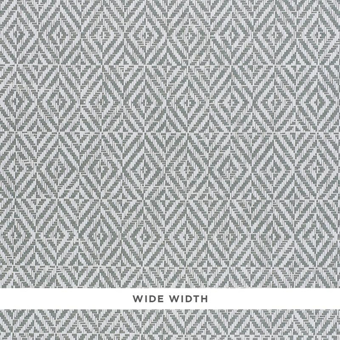Jubilee Paperweave Grey 5011271 by Schumacher Designer Wallpaper Woven Wallcoverings 2.38" - Swanky Fabrics -