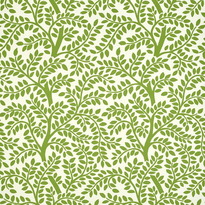Temple Garden Ii Green 5011960 by Schumacher Designer Wallpaper Happy Together 13.5" - Swanky Fabrics -