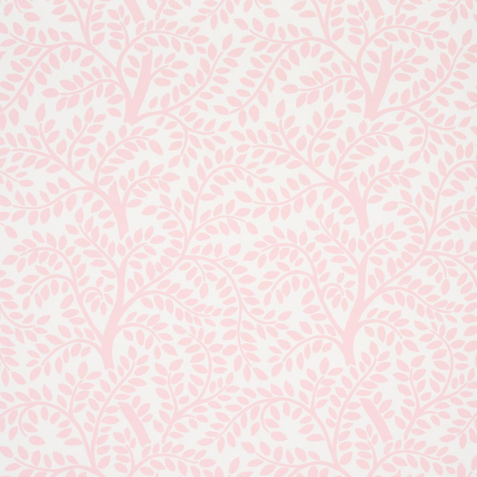 Temple Garden Ii Blush 5011964 by Schumacher Designer Wallpaper Preppy Chic 13.5" - Swanky Fabrics -