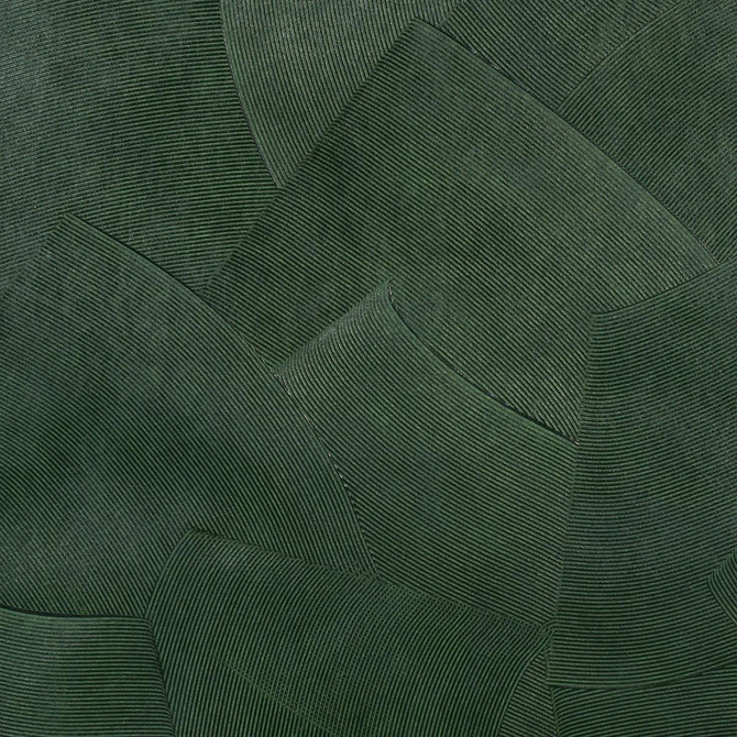 Hand Combed Plaster Green Leaf 5013952 by Schumacher Designer Wallpaper David Kaihoi - Swanky Fabrics -
