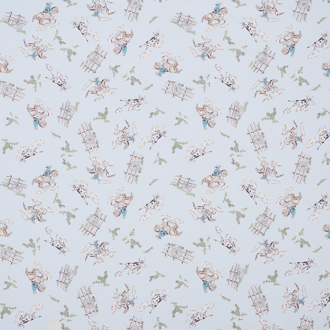 Wild West Blue 5014121 by Schumacher Designer Wallpaper Marie-Chantal 26.0" - Swanky Fabrics - Wild West Blue 5014121 by Schumacher Designer Wallpaper Marie-Chantal 26.0" - Swanky Fabrics -