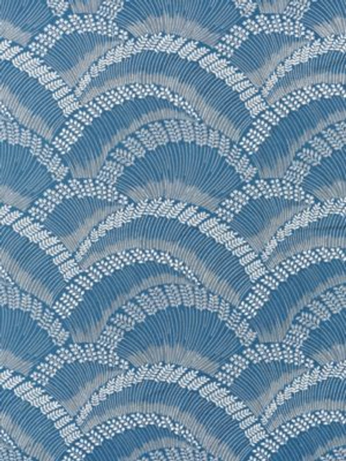 Lovegrass Embroidery Marlin SC272560002 by Scalamandre Designer Fabric SAHARA 11% SPUN POLYESTER, 37% LINEN 25% COTTON 27% VISCOSE INDIA LIGHT DUTY Horizontal: 15.75" and Vertical: 17" 53.9 - Swanky Fabrics -