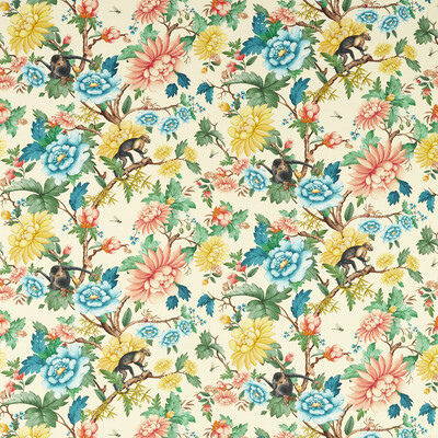 F1603/01.CAC.0 by Clarke And Clarke Fabric Clarke And Clarke Fabric F1603/01.CAC.0Fabric CLARKE & CLARKE BOTANICAL WONDERS FABRIC COTTON - 60%;LINEN - 40% Spain </p><p>Repeat: H: 54.33, V: 25.59 54.3 - Fabric Carolina -
