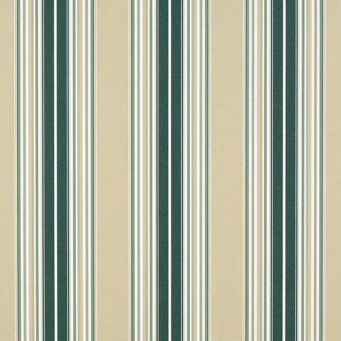 4932 Forest / Beige / Natural / Sage Fancy by Sunbrella Designer Fabric Sunbrella Awning Stripes 100% Sunbrella® Acrylic USA or Imported 10-Year Horizontal: and Vertical: 46 in. - Swanky Fabrics -