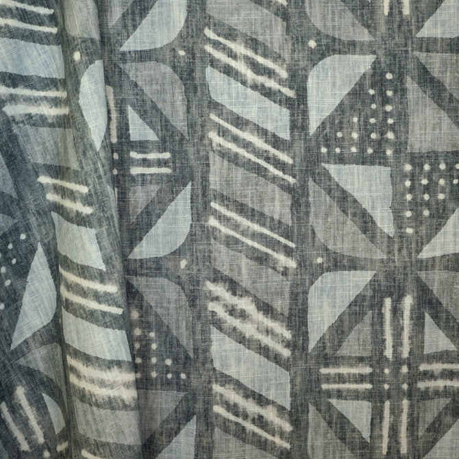 Osaka 64Sj102 by JF Designer Fabric JF Studio 67% Viscose, 33% Linen United Kingdom 19000 Horizontal: 27 and Vertical: 20.875 56 - Swanky Fabrics -