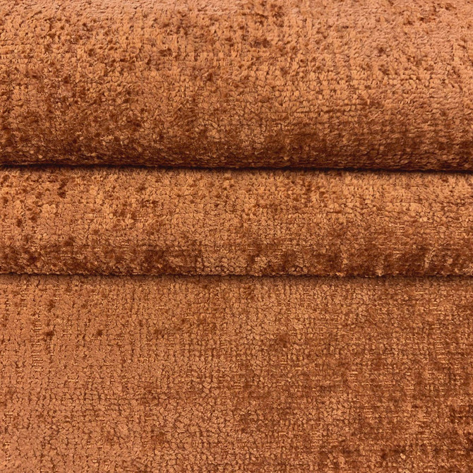 Plush Copper by Magnolia Designer Fabric - 100% Poly China 50,000+ Horizontal: 0 and Vertical: 0 54" - Swanky Fabrics -