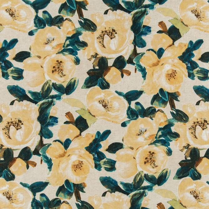 D3343 Lemon by Charlotte Designer Fabric Linen Prints 91% Polyester, 9% Linen Asia Exceeds 100,000 Wyzenbeek Rubs (Heavy Duty) </p><p>Repeat: Horizontal 27" x Vertical 26" 54 Inches - Swanky Fabrics -