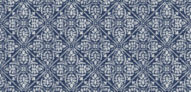 Cicero Navy 60 by Norbar Designer Fabric SUNTASTIC 100% POLYACRYLIC GERMANY 6 7/8"V - 6 1/2"H 54 - Swanky Fabrics -