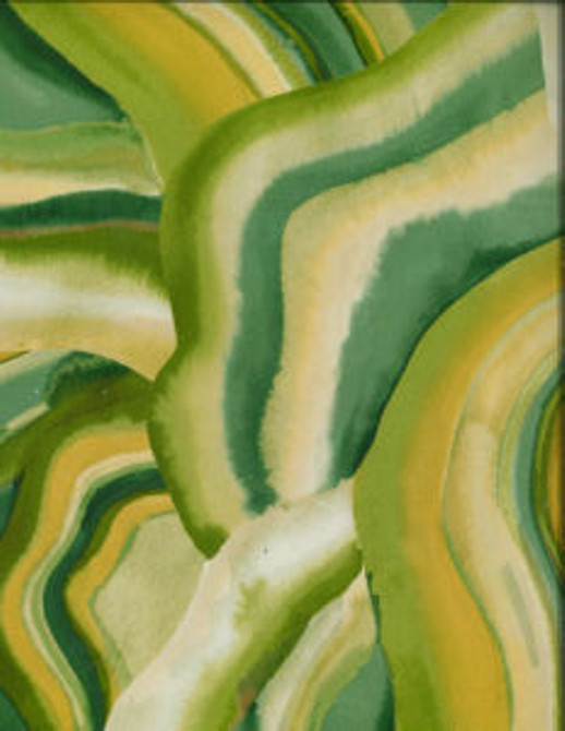 Dooley Green 202 by Norbar Designer Fabric MONTAGE 100% POLYESTER SPAIN 13 1/6"V 13 1/2"H 54 - Swanky Fabrics -