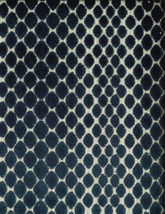 Faucet Denim by Norbar Designer Fabric HEIRLOOM 55% POLYESTER 45% VISCOSE INDIA 6"V 13 1/2"H 54 - Swanky Fabrics -