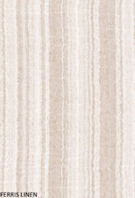 Ferris Linen 11 by Norbar Designer Fabric SHEER PASSION 100% POLYESTER TURKEY 118 - Swanky Fabrics -