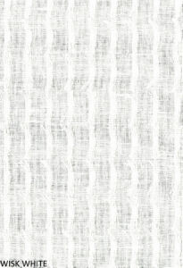 Wisk White 100 by Norbar Designer Fabric SHEER PASSION 50% VISCOSE 22% LINEN INDIA 1"V 3/4"H 122 - Swanky Fabrics -