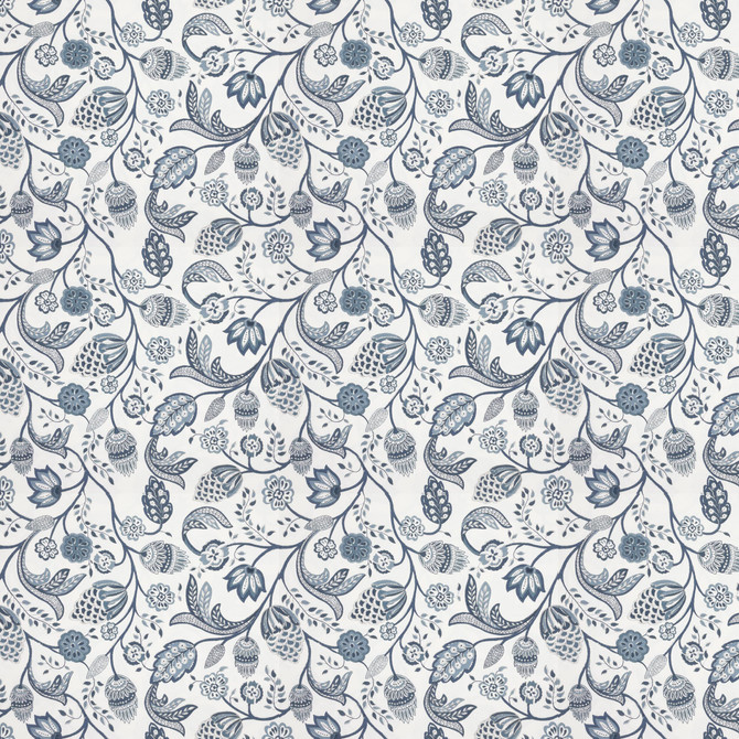 Warwick 1 Slate by Aoc Designer Fabric THE ART OF COLOR DOWN THE LANE 100%COT INDIA Horizontal: 18.000 and Vertical: 16.000 56 in - Swanky Fabrics -