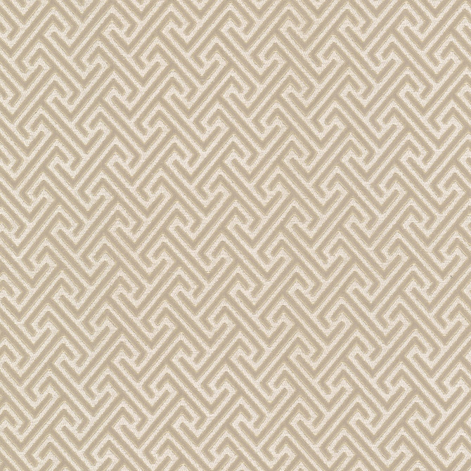 Roxpoint 2 Chamois by Stout Designer Fabric RAINBOW LIBRARY ALMOND/GRANITE 54%SVI 30%POL 16%COT INDIA Horizontal: 1.500 and Vertical: 1.750 54 in - Swanky Fabrics -