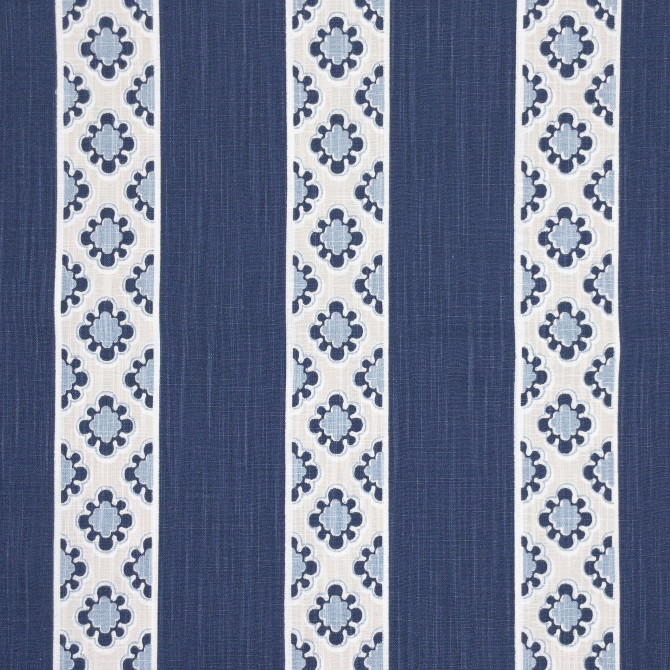 Entice 5 Navy by Aoc Designer Fabric THE ART OF COLOR HERITAGE II 100%COT USA PERFORMANCE RATED FABRIC FLAME RETARDANT-U.F.A.C. CLASS 1 FLAME RETARDANT-N.F.P.A. 260A CLASS 1 CATB 117-2013 WYZENBEEK 100 000 DOUBLE RUB WEAR TEST (HEAVY DUTY) Horizontal: 5.375 and Vertical: 2.125 54 in - Swanky Fabrics -