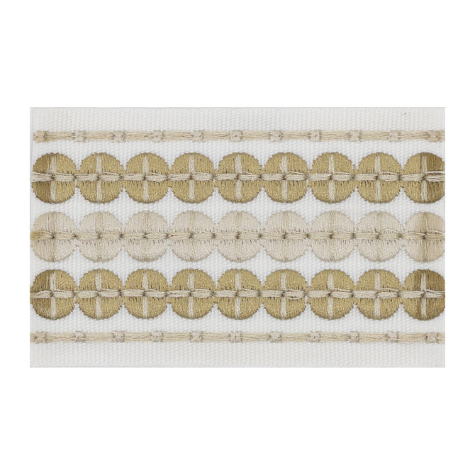 Oberlin Tape 2 Khaki by Stout Designer Trim SMALL WONDERS TRIM 100%POL CHINA CATB 117-2013 WYZENBEEK 100 000 DOUBLE RUB WEAR TEST (HEAVY DUTY) Horizontal: 0.375 and Vertical: 0.000 2.38 in - Swanky Fabrics -