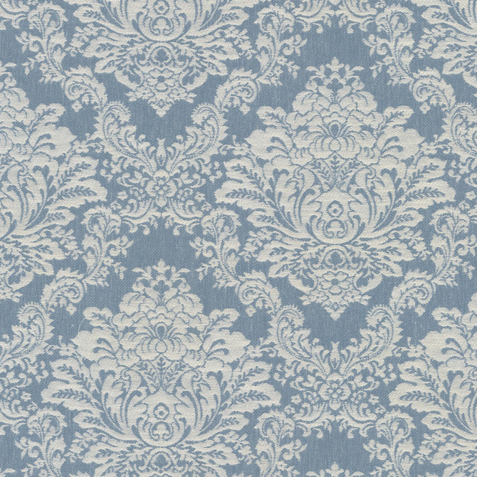Preen 1 Copen by Stout Designer Fabric RAINBOW LIBRARY HAZE/SKY 50%POL 43%COT 7%LIN INDIA Horizontal: 13.750 and Vertical: 15.500 55 in - Swanky Fabrics -
