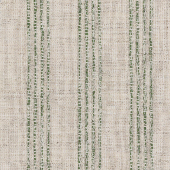 Dixmont 1 Grass by Stout Designer Fabric JUST STRIPES BLUE/SPRING 53%COT 22%POL 19%SVI 6%LIN USA FLAME RETARDANT-N.F.P.A. 701 SMALL SCALE Horizontal: 0.000 and Vertical: 1.875 54 in - Swanky Fabrics -