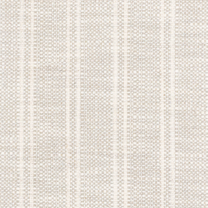 Notora 1 Jute by Stout Designer Fabric JUST STRIPES NATURAL/CHARCOAL 70%COT 15%SVI 10%POL 5%LIN USA Horizontal: 0.000 and Vertical: 1.375 54 in - Swanky Fabrics -