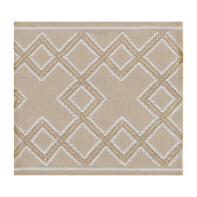 Diamonds Tape 2 Champagne by Stout Designer Trim SMALL WONDERS TRIM 52%SVI 48%POL CHINA Horizontal: 1.750 and Vertical: 0.000 3.25 in - Swanky Fabrics -