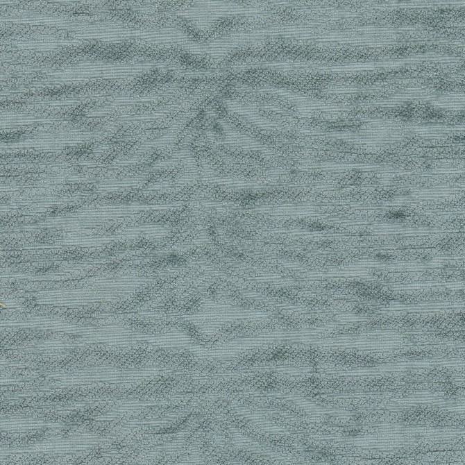 Cimmaron 3 Jasmine by Stout Designer Fabric LIVING IS EASY ALOE/MINERAL 100%POL INDIA Horizontal: 2.625 and Vertical: 1.875 54 in - Swanky Fabrics -