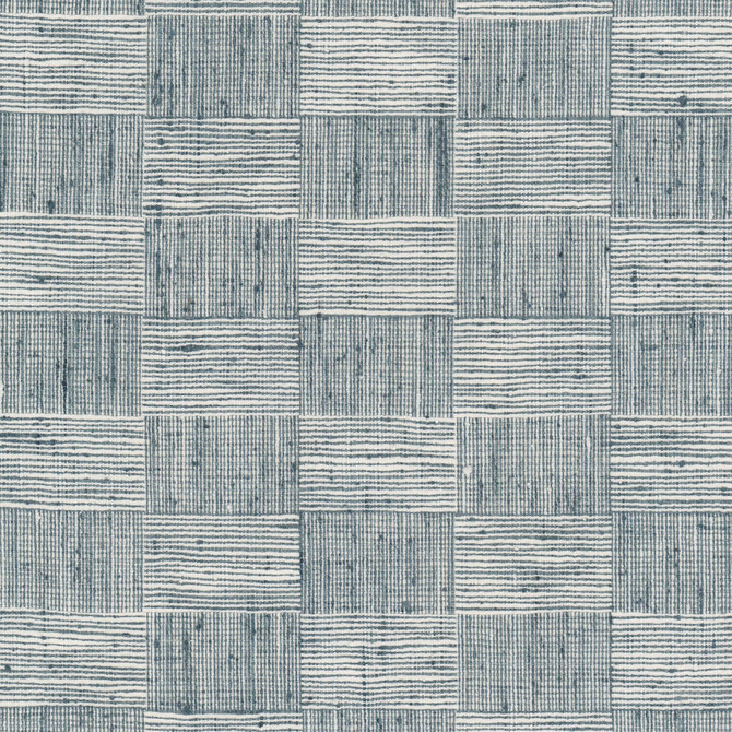 Mulholland 4 Dresden by Stout Designer Fabric RAINBOW LIBRARY HAZE/SKY 62%POL 38%COT INDIA CATB 117-2013 Horizontal: 5.250 and Vertical: 3.125 54 in - Swanky Fabrics -