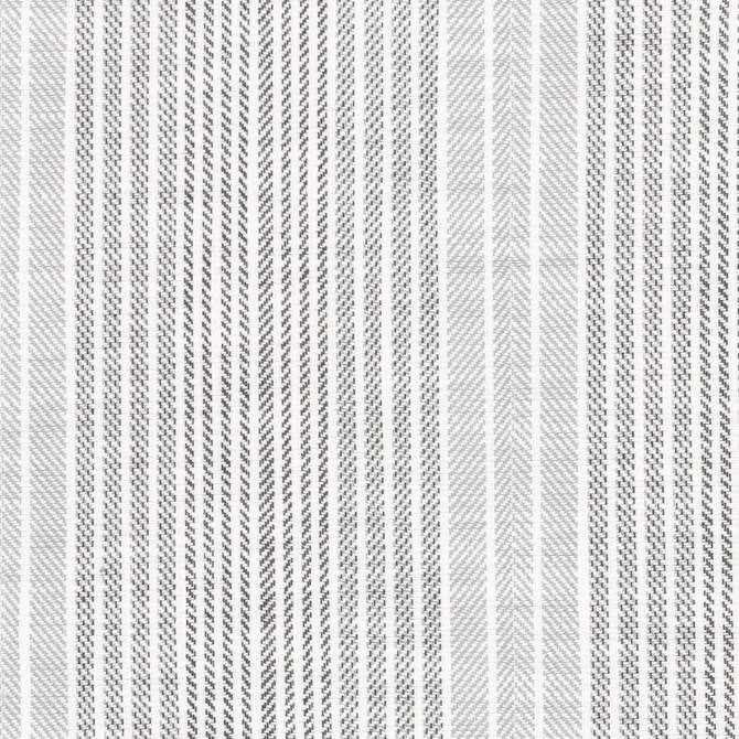 Ruella 2 Graphite by Stout Fabric Stout Fabric Ruella 2 GraphiteFabric JUST STRIPES NATURAL/CHARCOAL 56%POL 44%COT INDIA </p><p>Repeat: H: 0.000, V: 4.000 54 in - Fabric Carolina -