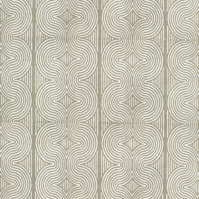 Macready 2 Raffia by Stout Designer Fabric RAINBOW LIBRARY ALMOND/GRANITE 58%LIN 42%COT INDIA Horizontal: 5.875 and Vertical: 7.625 54 in - Swanky Fabrics -