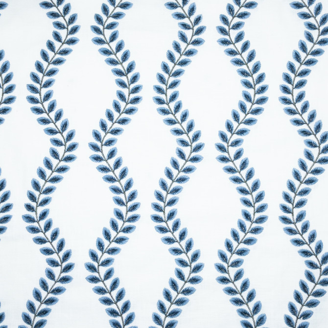Atlas 2 Blueberry by Stout Designer Fabric COMFORTABLE LIVING HAZE/NAVY 100%COT %VEMB INDIA FLAME RETARDANT-N.F.P.A. 701 SMALL SCALE Horizontal: 8.500 and Vertical: 7.875 51 in - Swanky Fabrics -