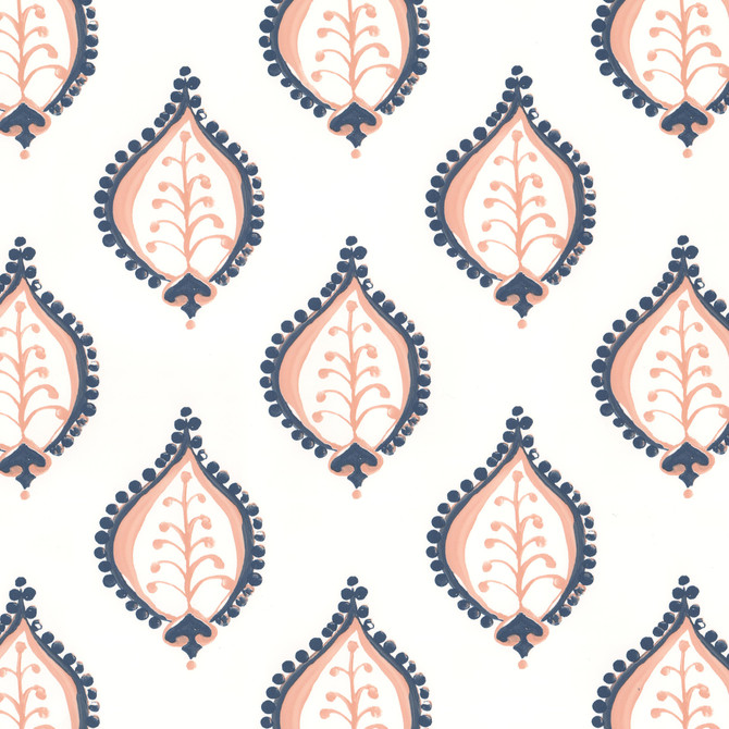 W04Vl Gentle 7 Peach by Aoc Wallcovering Aoc Wallcovering W04Vl Gentle 7 PeachWallcovering THE ART OF COLOR HERITAGE WALLPAPER II 100%PA USA </p><p>Repeat: H: 7.000, V: 6.750 27 in - Fabric Carolina -