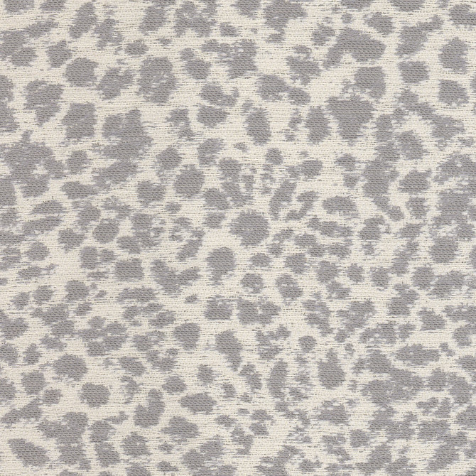 Dalmation 1 Smoke by Stout Designer Fabric LIVING IS EASY GREY/SLATE 62%POL 38%PLO USA Horizontal: 13.750 and Vertical: 12.750 55 in - Swanky Fabrics -