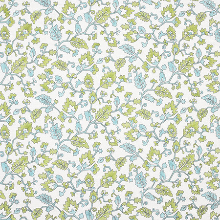 Almost Got It Caribbean by Carole Designer Fabric Artisan Base: 100% Cotton. Embr: 78% Viscose, 22% Poly INDIA 42,000 Wyzenbeek Double Rubs 15 1/4" V, 25 3/4" H HD 52" - Swanky Fabrics -