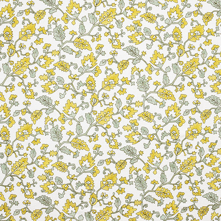 Almost Got It Citrine by Carole Designer Fabric Artisan Base: 100% Cotton. Embr: 78% Viscose, 22% Poly INDIA 42,000 Wyzenbeek Double Rubs 15 1/4" V, 25 3/4" H HD 52" - Swanky Fabrics -