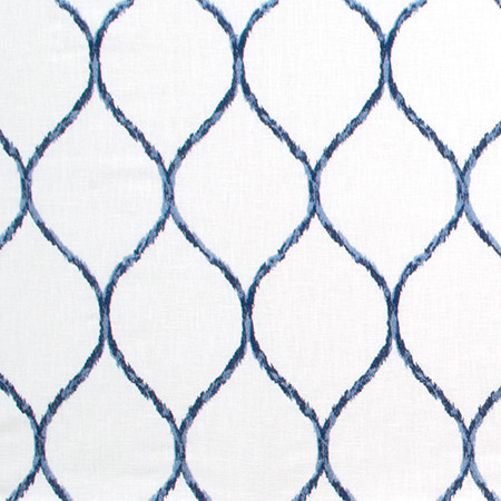 As You Go Cadet by Carole Designer Fabric Bluebell 52% Cotton, 25% Rayon, 18% Polyester, 5% Linen India N/A 7 1/2" V, 4 1/4" H 52" - Swanky Fabrics -