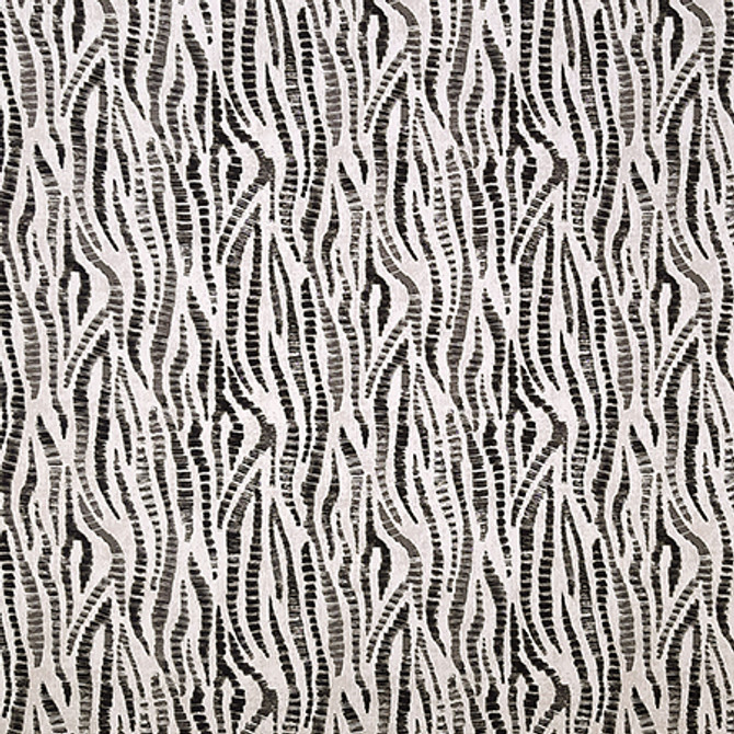 Bridge The Gap Ebony by Carole Designer Fabric Earth & Stone 100% Cotton Pakistan 12 1/2" V, 13 1/2" H HD 54" - Swanky Fabrics -