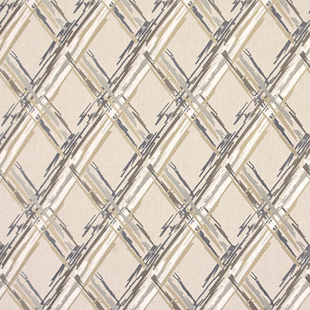 Broken Diamonds Sandalwood by Carole Designer Fabric Harvest 52% Cotton, 48% Polyester India 80,000 Wyzenbeek Double Rubs 9" V, 6 1/2" H 52.5" - Swanky Fabrics -