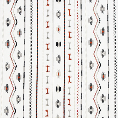 Put A Bow On It Primary by Carole Designer Fabric Harvest 52% Cotton, 48% Polyester India 9 1/4" V, 17 3/8" H 52.25" - Swanky Fabrics -