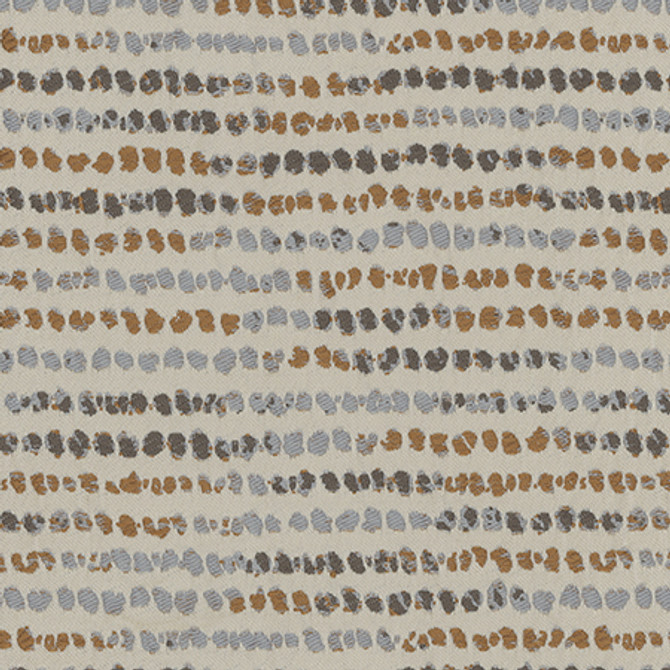 Cool Beans Harbor by Carole Designer Fabric In The Details 100% Polyester India 7" V, 6 5/8" H 52.75" - Swanky Fabrics -