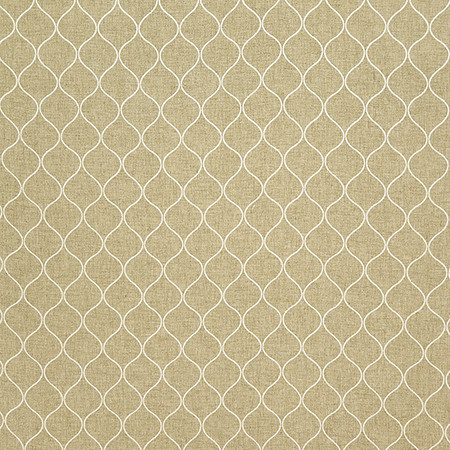 Cup Of Tea Patina by Carole Designer Fabric In The Details 78% Polyester, 14% Cotton, 8% Linen India N/A 3" V, 2 1/4" H 54" - Swanky Fabrics -