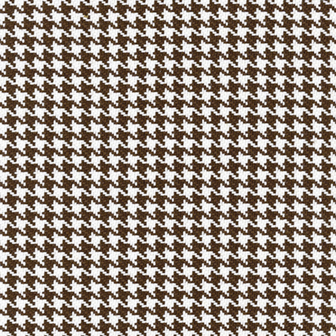 Hillfort Chocolate by Carole Designer Fabric In The Details 100% Cotton India 20,000 Wyzenbeek Double Rubs 3/8" V, 3/8" H 54" - Swanky Fabrics -